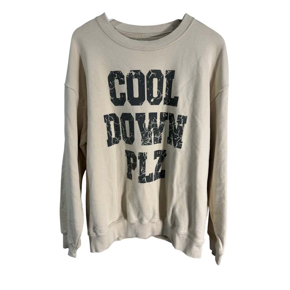 aerie Cool Down Plz Sweatshirt Medium